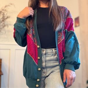 Vintage 80s/90s Western Blouse